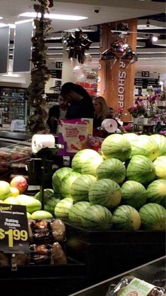 when they went shopping