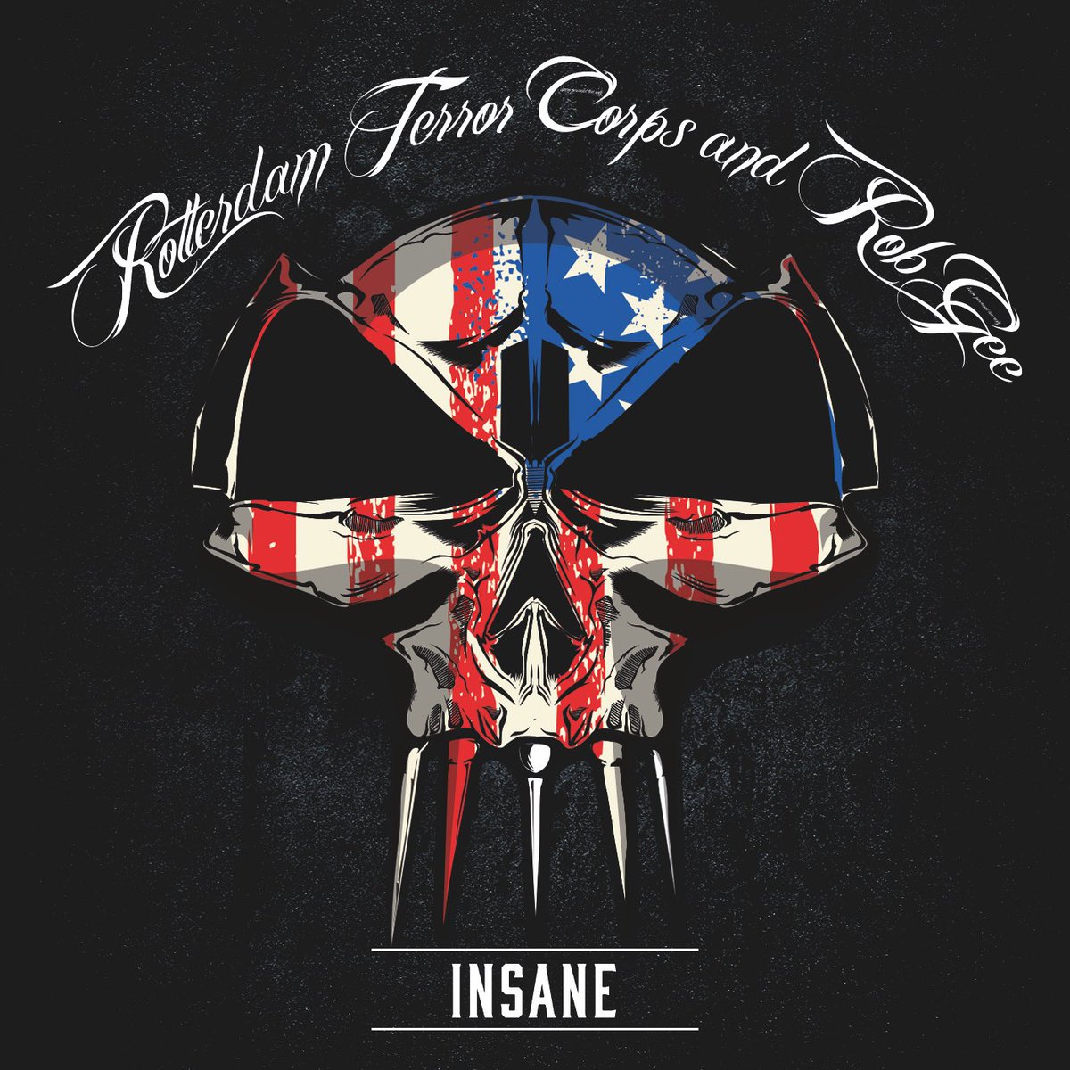TheRealRobGEE's tweet photo. It’s time to go “INSANE” : New Music from @RTC1993 & Rob GEE on Megarave Records : You can grab it now at the @RIGESHOP on the limited CD Single “Ready For War” along with Crime Scene : #Gabber #RotterdamTerrorCorps #CrimeScene #GEEspect #PositivianVibes #RobGEE https://t.co/clxNZacAv7