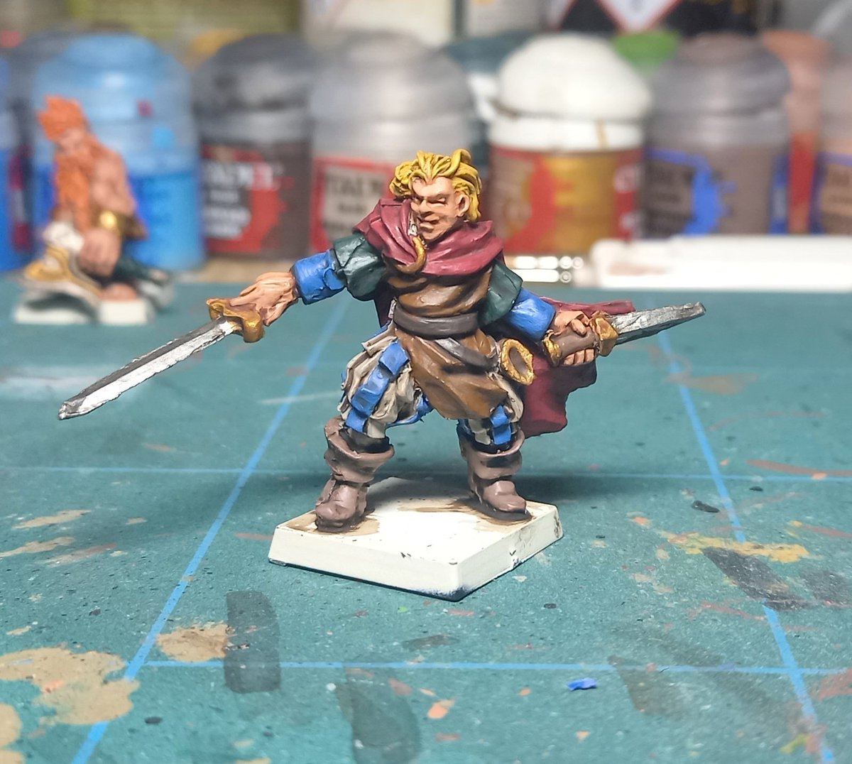 Felix Jaeger finished - second model from #momminiaturas fit for a