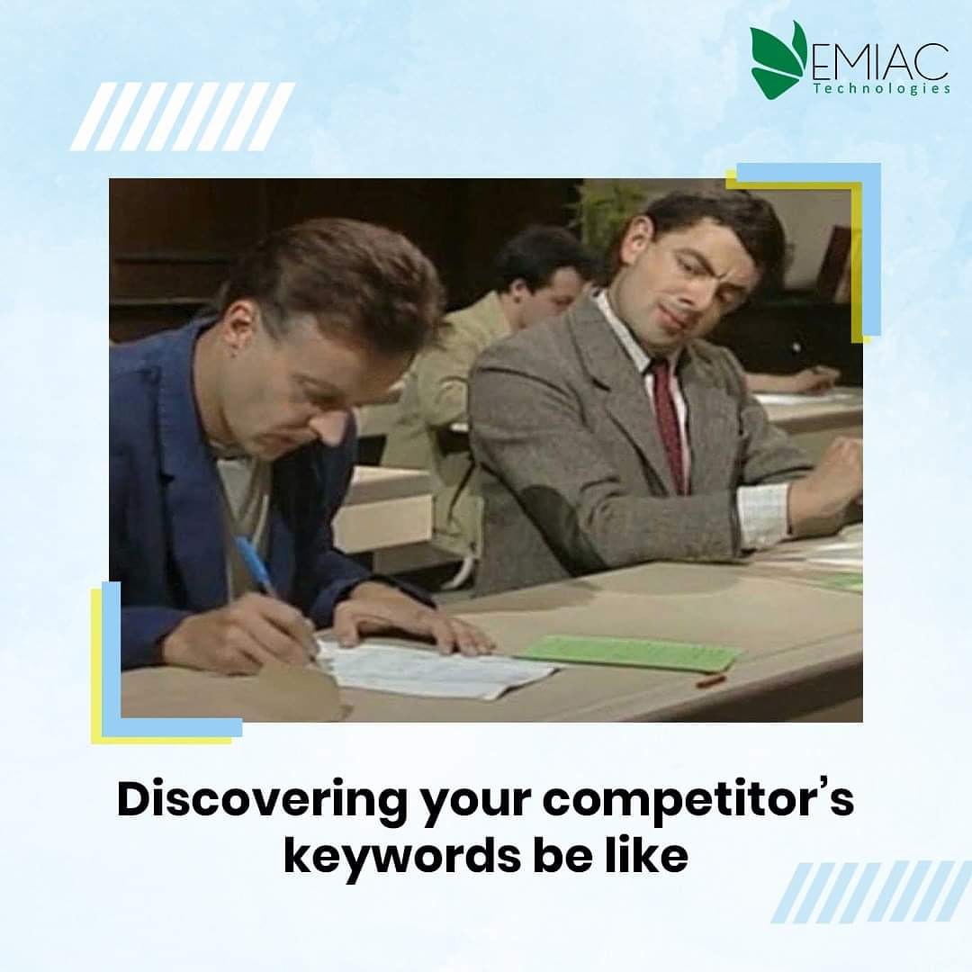 EMIAC_Tech's tweet image. Remember, discovering your competitors’ keywords doesn’t mean you have to copy exactly what they are doing. You need to analyze their work appropriately, find what can work for you, and implement it accordingly.
#keywordresearch #competitorstudy #copykeyword #searchfornewideas