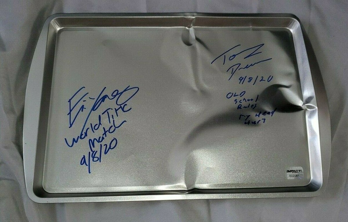 ThisIsTNA's tweet photo. The auction of the first batch of our special signed, ring used items begin to end in a little under an hour! 

Don't miss out and bid HERE: https://t.co/FPaUy04uzi https://t.co/NO9PFB7moL