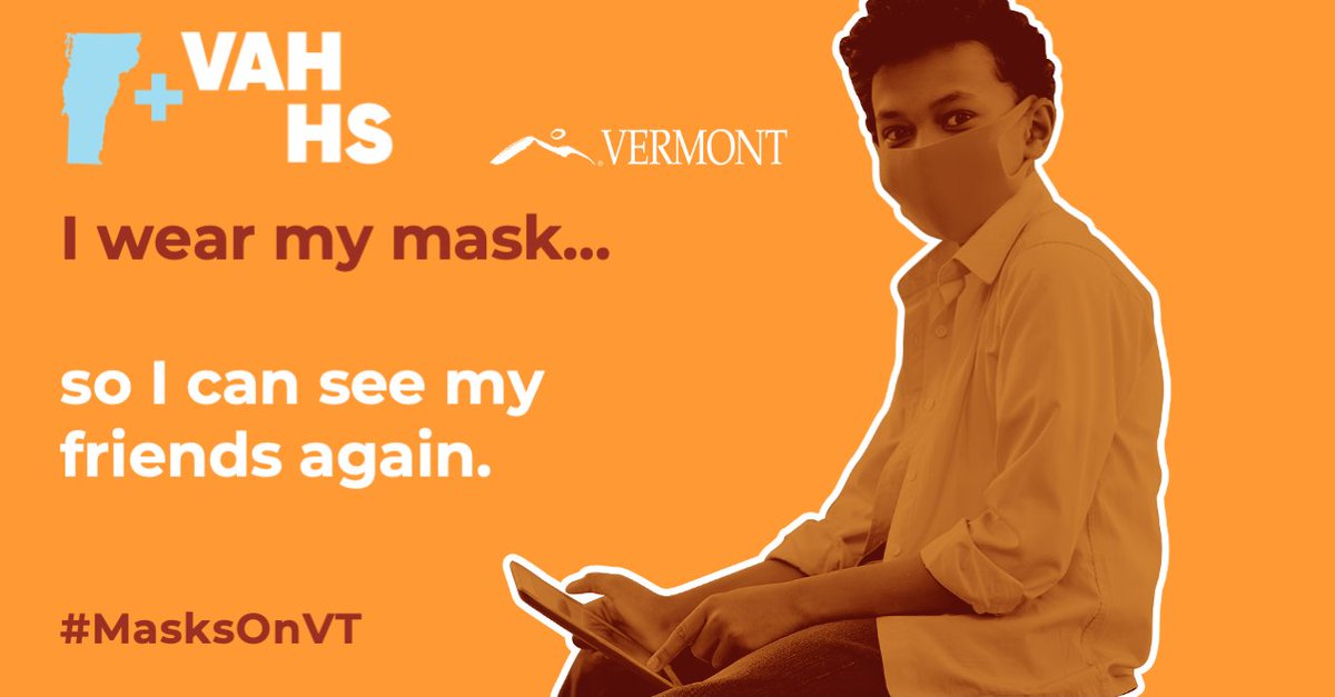 VAHHS's tweet image. #MasksOnVT