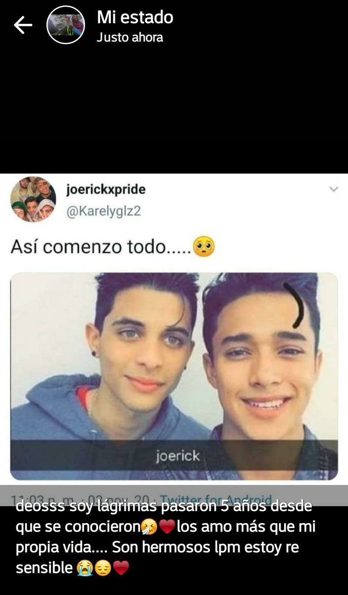 michriserick's tweet image. Yo subiendo los momentos joerick

Mi Estado   ///       mis contactos