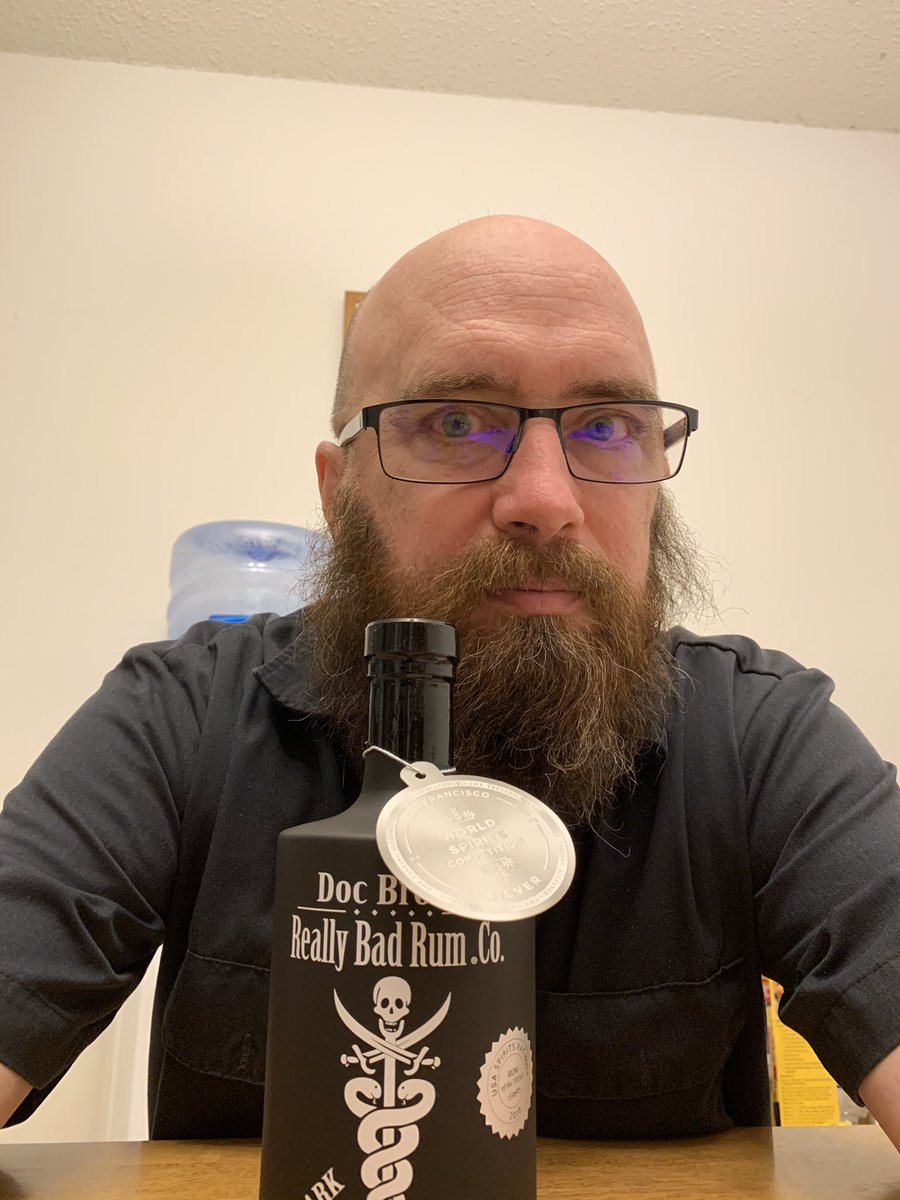 ProAudioGeek's tweet photo. #Reallybadrum I finally was able to purchase a bottle of my mentors award winning #darkrum but will have to wait on trying it till I get the ok from doc when comes to alcohol. https://t.co/4DsCDSaWT1