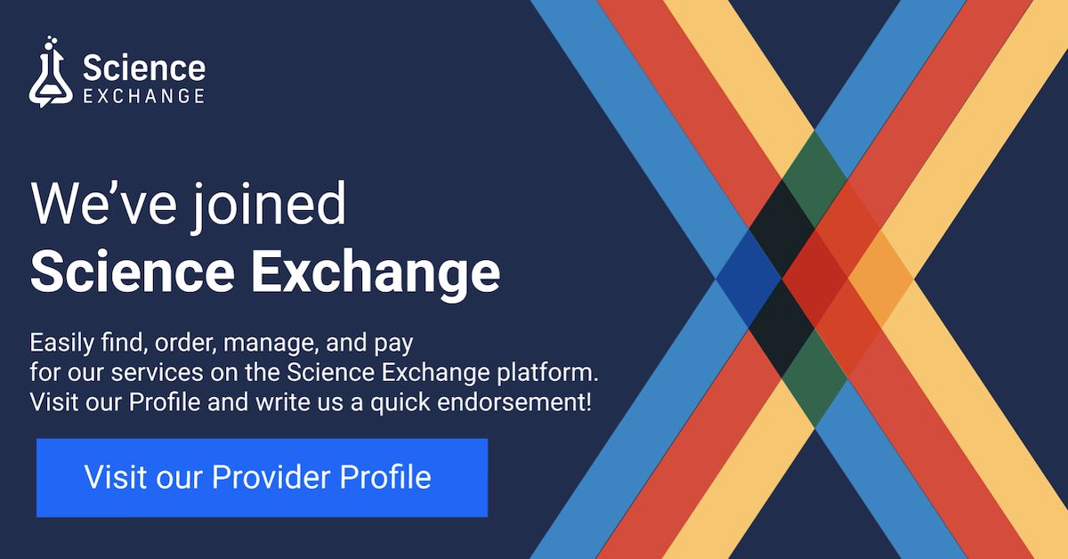 BioLizard_nv's tweet photo. Proud to announce that we are a #verifiedprovider on Science Exchange, the platform for #outsourced R&D. Visit our profile to request a quote now. If you are a current customer, please leave us an #endorsement! https://t.co/Ya6JOsiHqg
#Bioinformatics #AI #ML #Biotech #software https://t.co/qC40RxwCNV