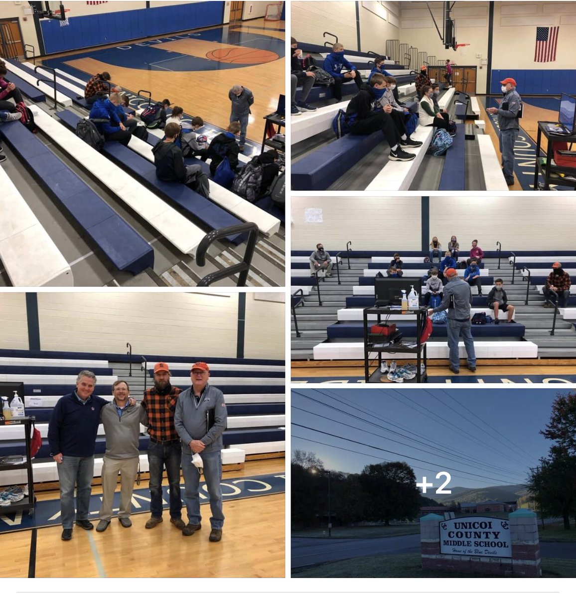 Thank you Dr.Terry Schmidt former NFL player for sharing with our UCMS FCA Huddle this morning!  <a href="/coach_hensley/">Jason Hensley</a> is rocking a great group of young men and women!  Come join them at 7:15 Wednesday mornings in the gym!