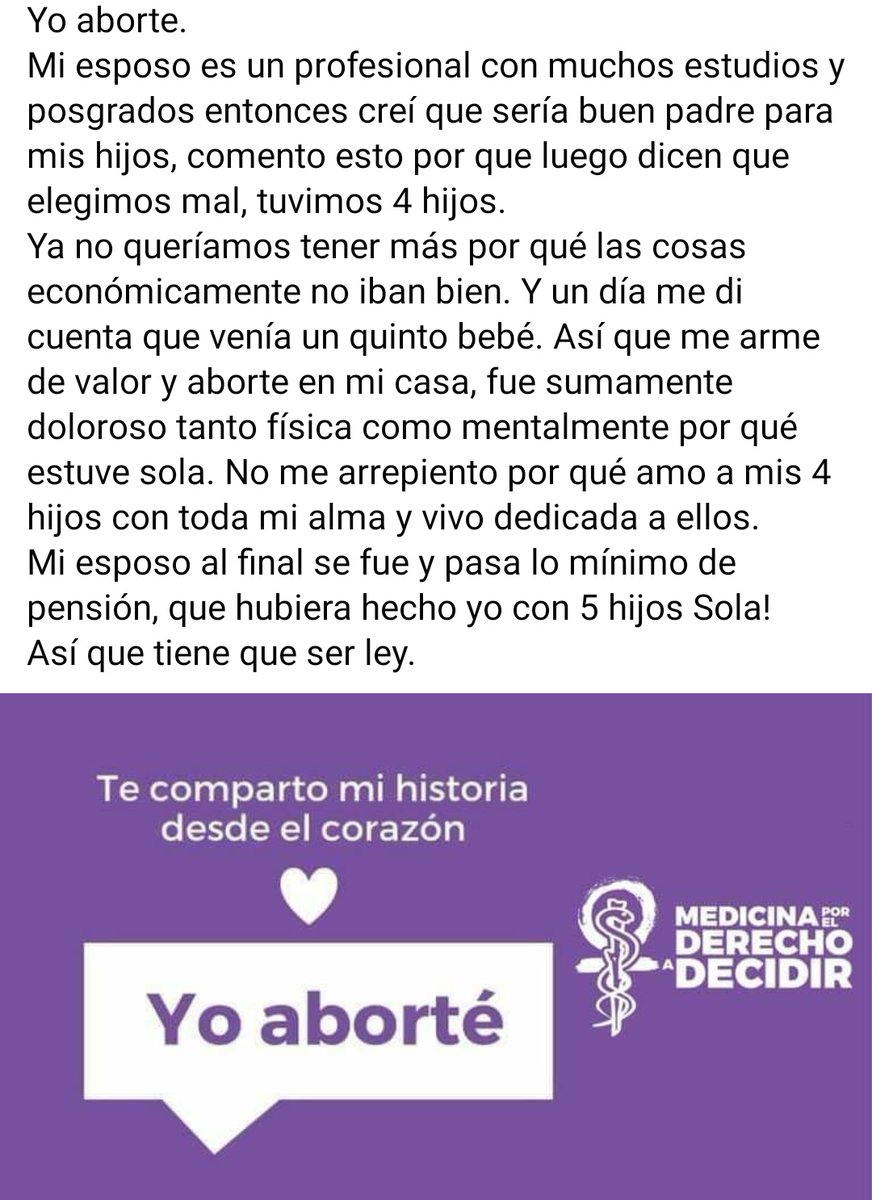 MedProChoice's tweet photo. #YoAborté
#Testimomio https://t.co/9TD5eXgxgz