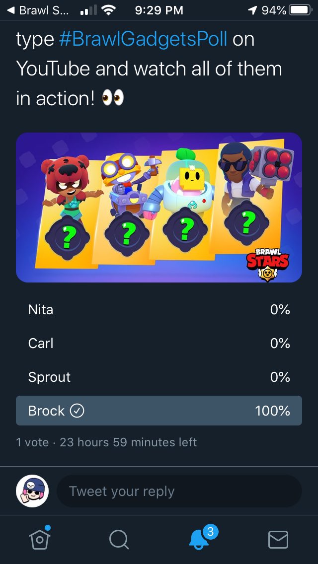 BrawlTalk14's tweet photo. @BrawlStars We have a winner https://t.co/RnwKfnMScy