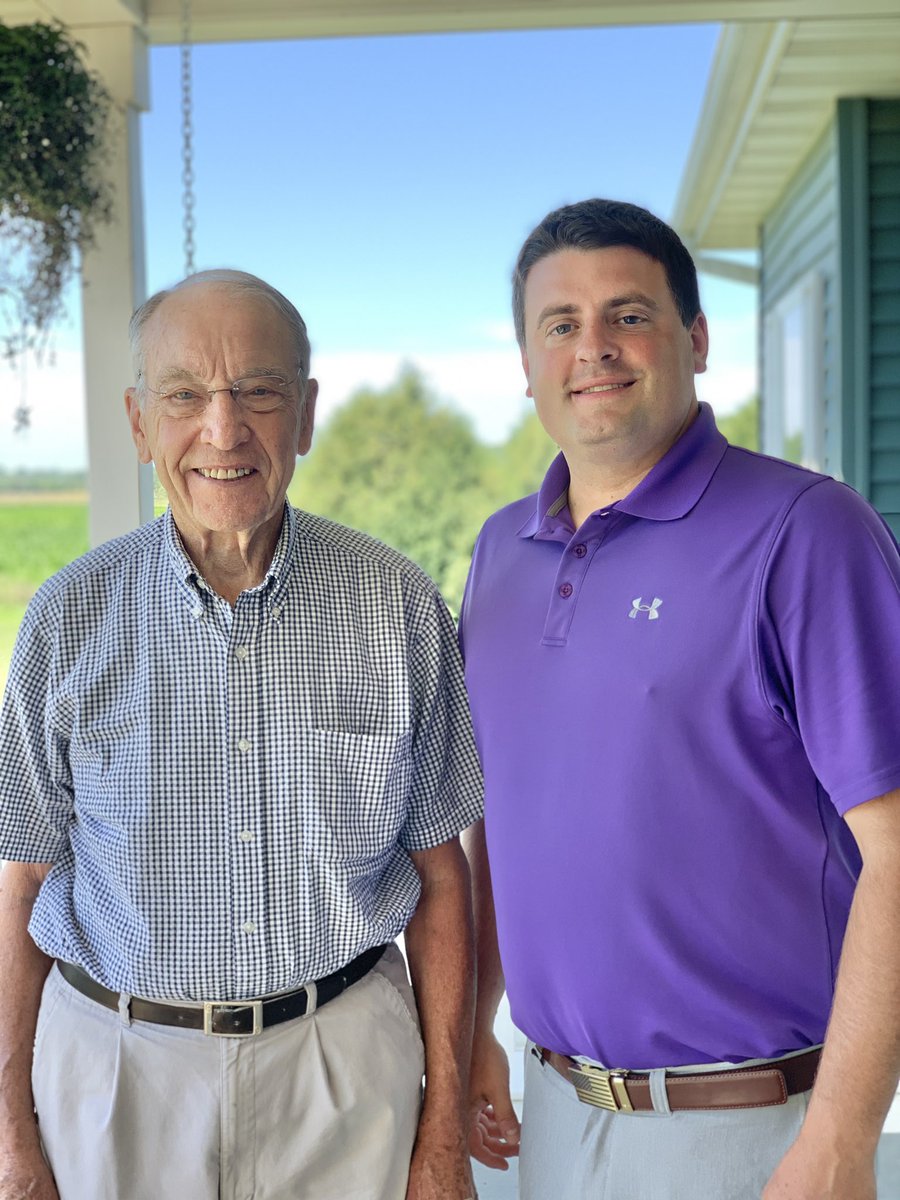 GrassleyWorks's tweet photo. Proud of my grandson Speaker @PatGrassley for overcoming tremendous odds bc of the millions Democrats threw in to flip the Iowa House. It didn’t happen. In fact, just the opposite. @IaHouseGOP flipped 7 seats to expand their majority. 59 seats. Iowans can’t be bought. #iapolitics https://t.co/Yaiu9F5jhV