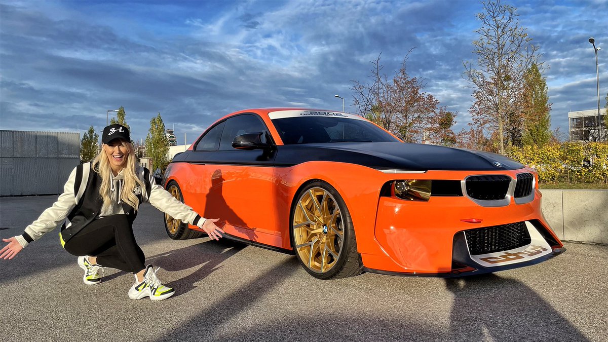 supercarblondie's tweet photo. Best sounding BMW ever made? Go check out my new vid - https://t.co/22gAmqXkOp #bmw #2002hommage https://t.co/W7ReIpouGN