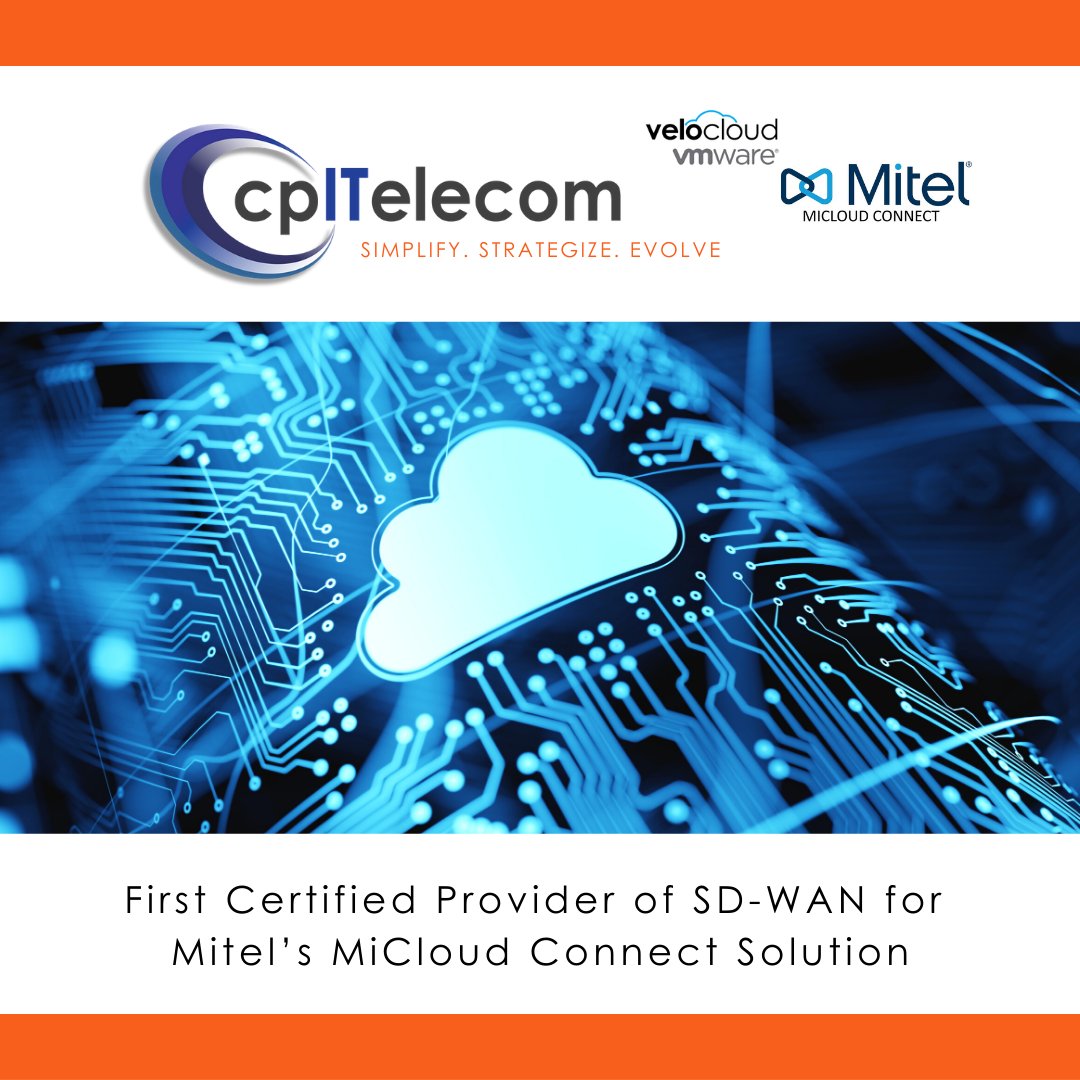 CPITELECOM's tweet image. We are only a few months in to our SD-WAN Program for @Mitel Partners, and the response has been outstanding! Reach out today to find out how we can boost your sales! Contact Jason Blanton at Jason.blanton@cpitelecom.net or 229-921-1963. #SDWAN #Mitel #Cloud