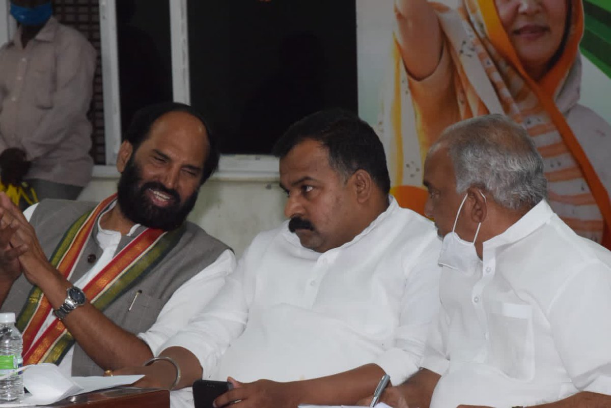 manickamtagore's tweet photo. As part of the next battle Greater Hyderabad municipal corporation elections preparatory meeting with the @INCTelangana Divisional Congress Presidents meeting at Indira Bhawan with @UttamTPCC Prepare Ward wise people’s manifesto. Hear the voice of people .🤝🇮🇳 https://t.co/7p3J5Ym3MS