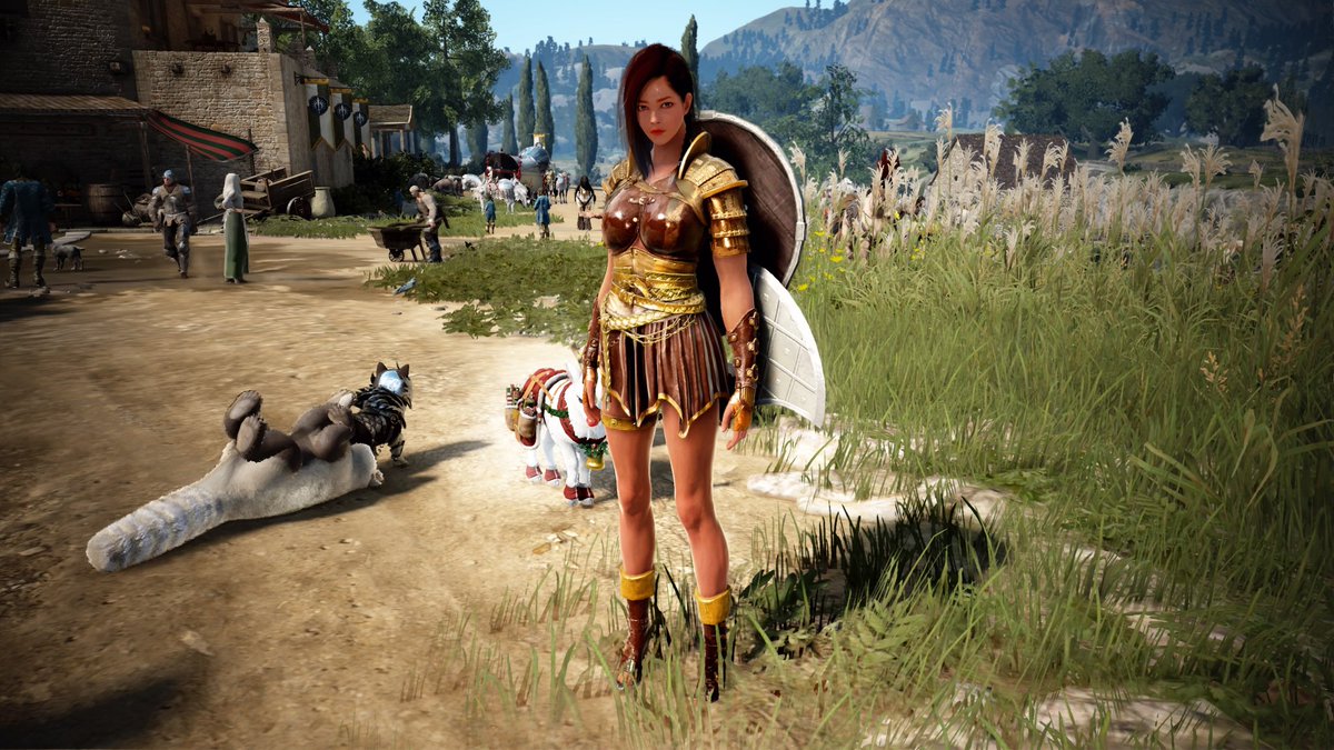 Draco 黒い砂漠cs Alicia Sur Twitter 黒い砂漠 Ps4 黒い砂漠ps4 さっそくガーディアン作成 最初は有り合わせの防具でしたが名誉アバターガチャでドバルトが当たりました この顔でいくかは迷い中w