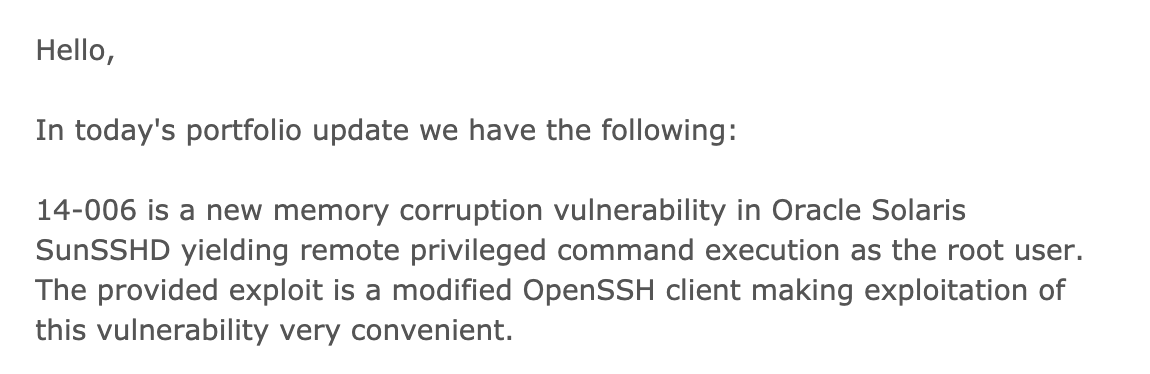 hackerfantastic's tweet photo. CVE-2020-14871 had been exploited and distributed in the wild to numerous groups since at least October 6th 2014. That's 6 years that this vulnerability was available as 0day to multiple non-exclusive parties, VBI leak in HT emails shows it's the same bug. https://t.co/Prh3tm3DHN https://t.co/Efv6jtPFOB