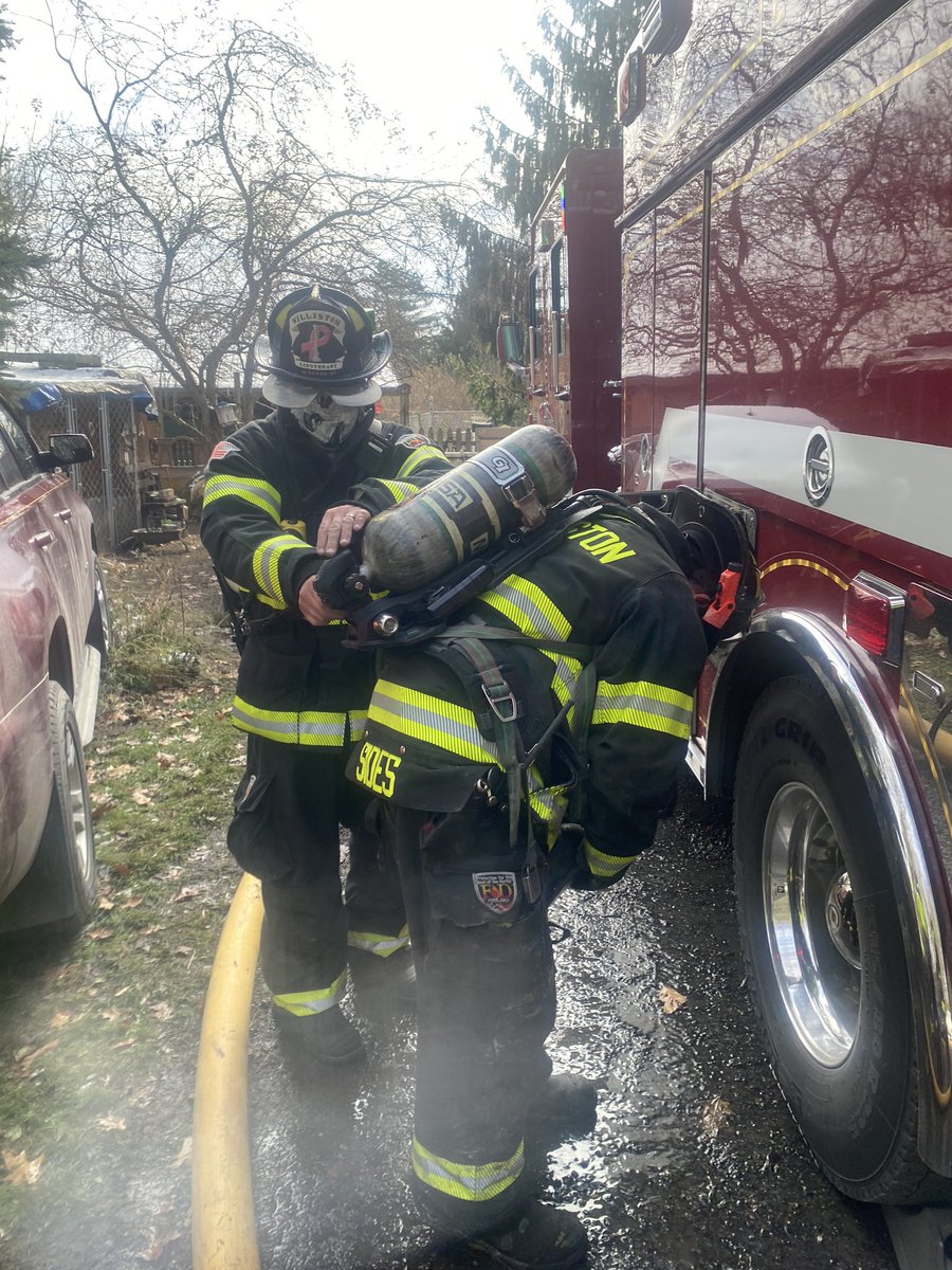 WillistonFDPIO's tweet photo. Firefighters remaining on scene of a residential structure fire off Nob Hill in #williston. Extensive overhaul is occurring at this time. ๐ฅ The fire is declared under control at this time #WillistonFire https://t.co/1rTAb1KUOC