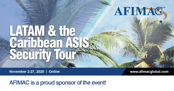AFIMACGlobal's tweet photo. AFIMAC is a sponsor for the LATAM &amp; the Caribbean ASIS Security Tour! Learn more about our services at:  https://t.co/yzgWLgWrrV 

#ASIS #SecurityManagement #Security #AFIMAC https://t.co/Fwg7YVllEA