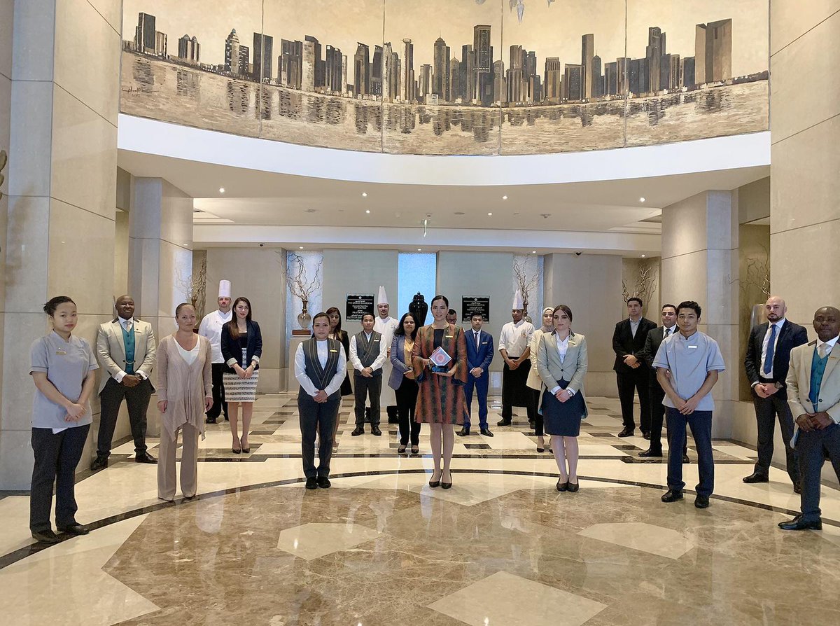 StRegisDoha's tweet photo. The St. Regis Doha, Finest Address in Qatar, was named as the “Best Business Hotel in Doha 2020” after gaining the majority of readers’ votes for this category in the Business Traveller Awards

#StRegisDoha #FinestAddress #LiveExquisite #BTME #BusinessTravellerMiddleEast #Doha https://t.co/uUKSl2Spha