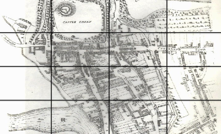 MissEReed's tweet photo. 'Using Visual Sources' example: Comparing maps of Cardiff over time, splitting up maps into grids and calculating percentages of Housing, Shops etc. combining History and Maths! Obviously for the older years @drsuzyw #pgceprimary #humanities https://t.co/VZGVVEhOHK