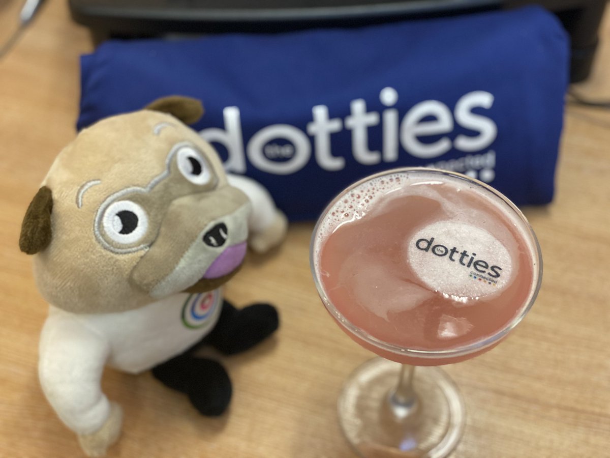 Let’s go winston we are ready with another cocktail! #thedotties