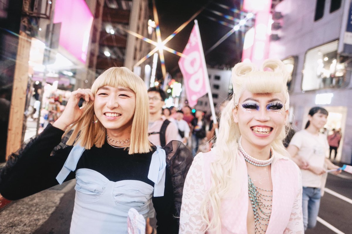 FeiFain's tweet photo. Happy Trans Pride ! 

#Taiwan #TaiwanPride2020 #TaiwanPride #TransPride #DragQueen #DRAG #Trans #LGBT #GAY https://t.co/cC9ZSTvHIF