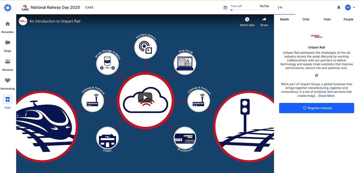 UnipartDorman's tweet photo. Great to be involved in the National Railway Day 2020 which is a virtual event organised by CARS (Canadian Association of Railway Suppliers). Visit our booth to learn more about our innovative solutions. #NRD2020 #canada #virtualevents https://t.co/vwqmBbaPEA