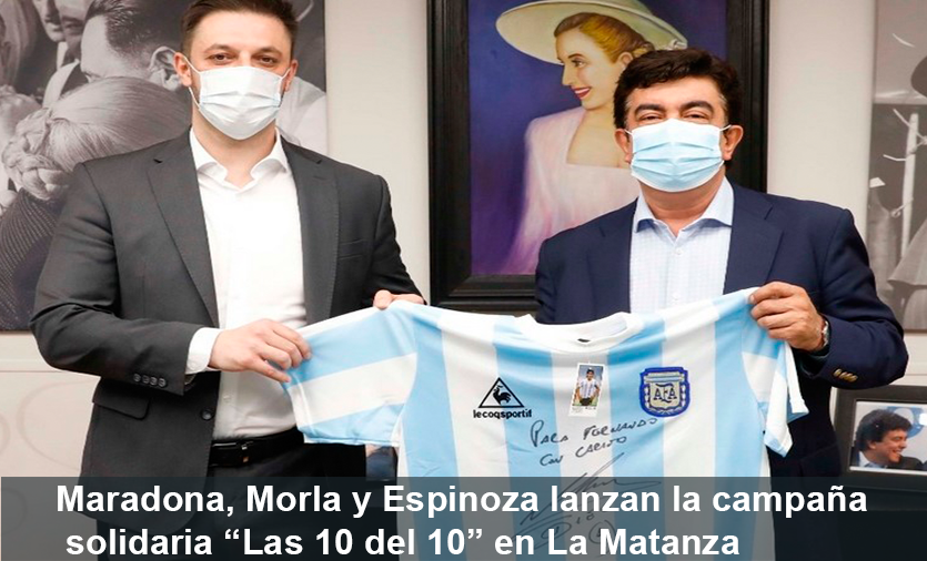 DeFrenteOK's tweet photo. Diego Maradona, en conjunto con el Gobierno Nacional y la Cruz Roja, lanzó la campaña “Las 10 del 10” para asistir a diez ciudades del país con alimentos, kits sanitarios y dinero para obras de infraestructura. Y este jueves se conoció que el lanzamiento será en Villa Palito. https://t.co/yDG7hqwv8r