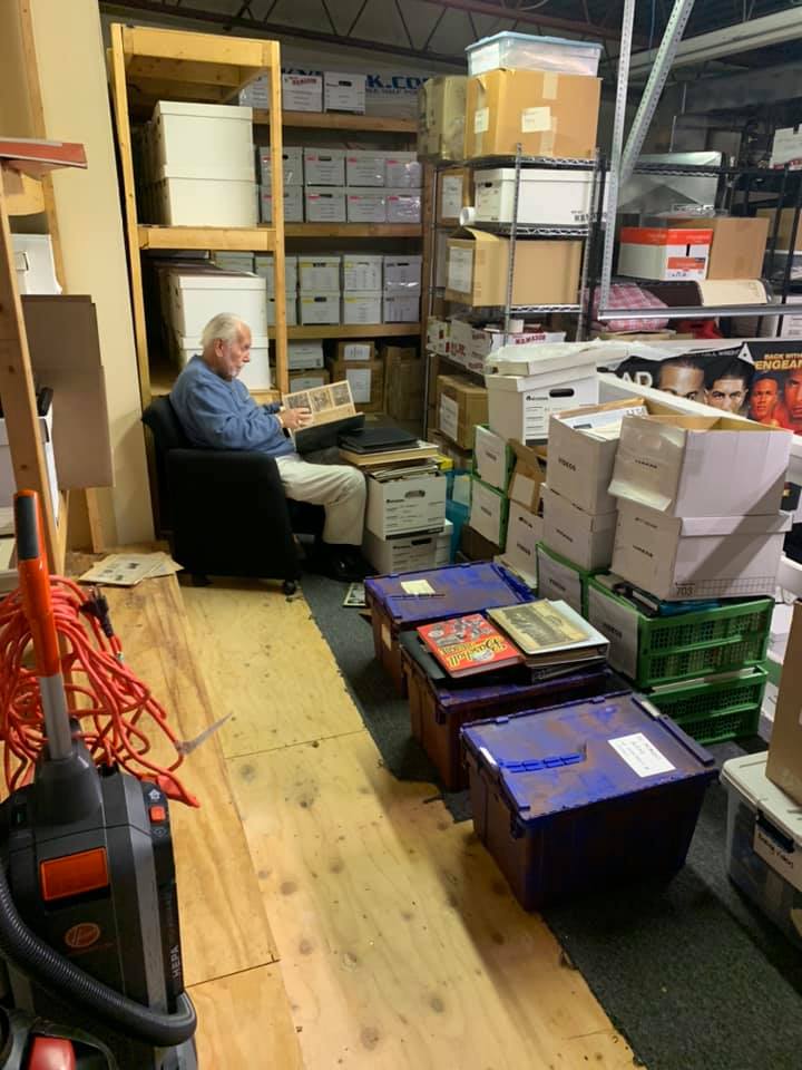 JoeHandPromo's tweet photo. We're moving! It's an extremely exciting time, but it's also kinda sad.  It's hard to not get caught up in all of the memorabilia we've been finding, which means a whole bunch of Joe Sr. stories! Join us in the coming weeks as we document this exciting time for our company. https://t.co/9xIQmY14QG