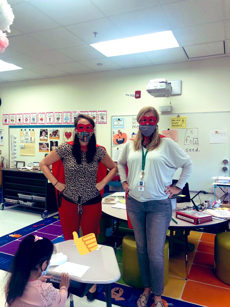 Super Readers have arrived in Kindergarten to teach us about all our reading super powers! #Kindergarten #readersworkshop #superreaders #coteaching #goGPgators <a href="/GoshenPostES/">Goshen Post ES</a> <a href="/GPECoTeach/">GPE Co-Teach With Me!</a>