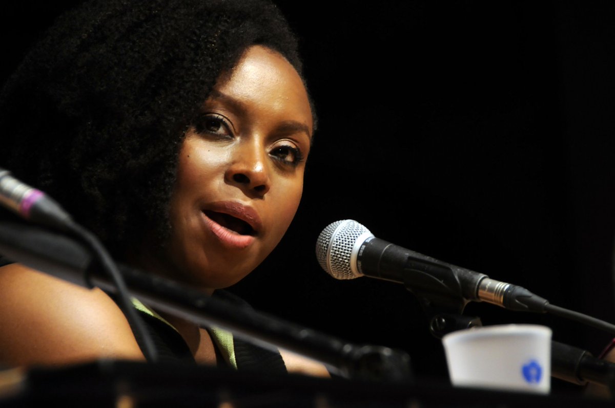 the_female_lead's tweet image. “Of course I am not worried about intimidating men. The type of man who will be intimidated by me is exactly the type of man I have no interest in.”- Chimamanda Ngozi Adichie