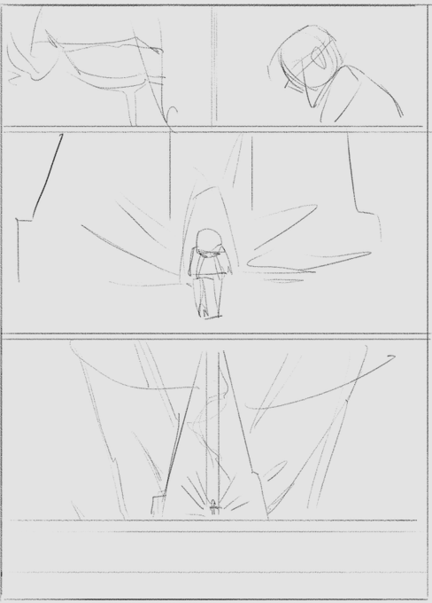 The sketches for the Sad Page were super minimal as I had the idea in the shower and immediately did the whole thing in a few hours while crying (: 
