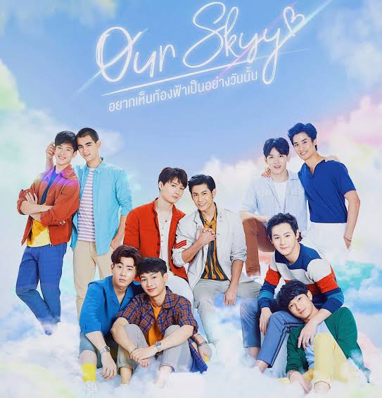 Gansamidasarang's tweet photo. Personitas hermosas  GMMTV liberó capítulos de #ourskyy en Youtube:

#PeakRome
1/4 https://t.co/3uWGH3Bbq2

#SunIn
1/4 https://t.co/2eRMjxKTT8

#MorkTee
1/4 https://t.co/6QtCk3jwcf

#PeteKao
1/4 https://t.co/hcfIphkOW3

#KongpopArthit
1/4 https://t.co/8hnLE8PNBQ https://t.co/45QV3QSWpw
