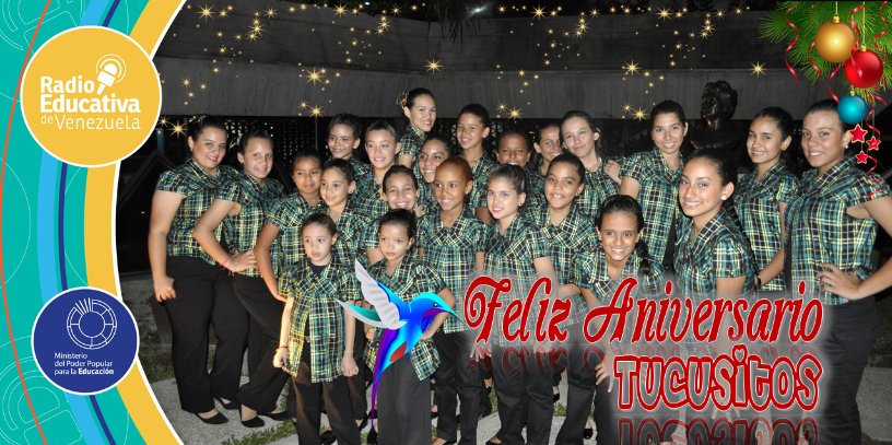 revenezuela1's tweet photo. #RadioMppe | #Noticias #Enterate un #4Noviembre de 1959 hace 61 años se funda en #Caracas el Coro Infantil de Aguinaldos, Villancicos y Parrandas Navideñas, "Los Tucusitos" ¡Feliz Aniversario! #HaciaUnaNuevaAN .@BandaMarcialCcs .@teresacarreno .@Min_CulturaVe .@vzlasinfonica https://t.co/rn3R9D2yWG