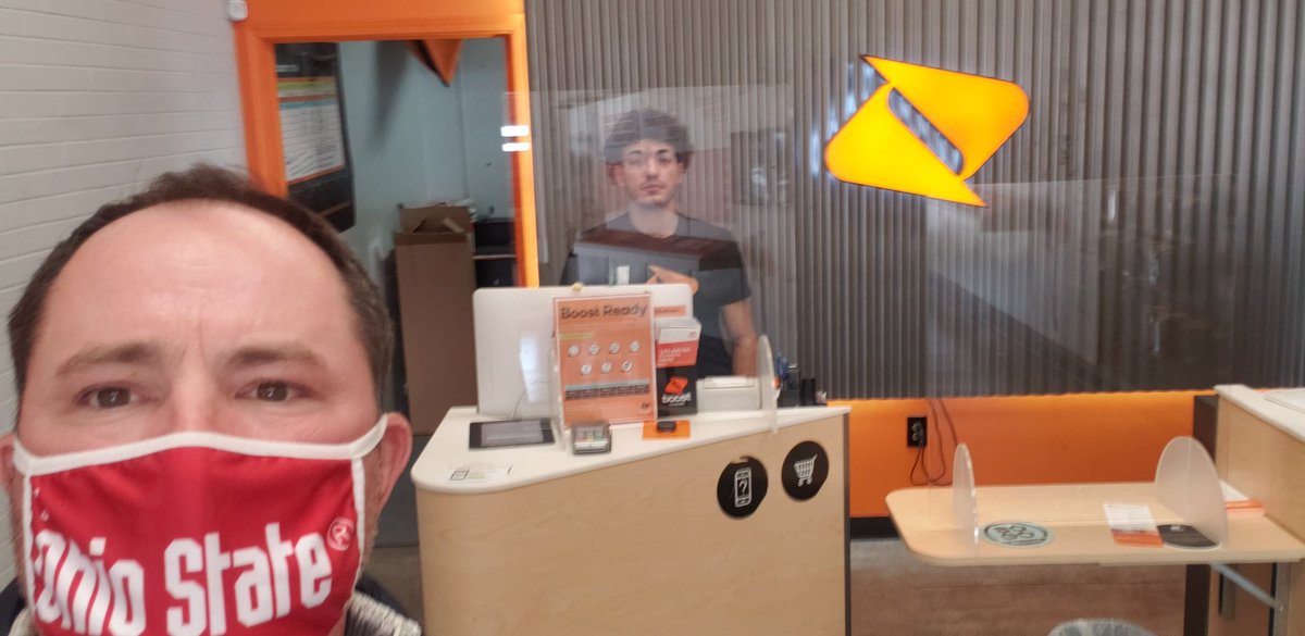 Great meeting new member of UPW...Amar sporting the Boost CLE T!#theVIPboost