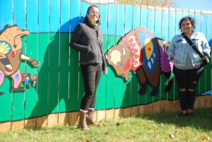 AnishNation's tweet photo. Woodlands in an urban centre β new mural in Sudbury celebrates Mother Nature, Seven Grandfathers teachings Read the full story via Anishinabek News: https://t.co/5hZmq5hF5r https://t.co/YGlFGGmBev