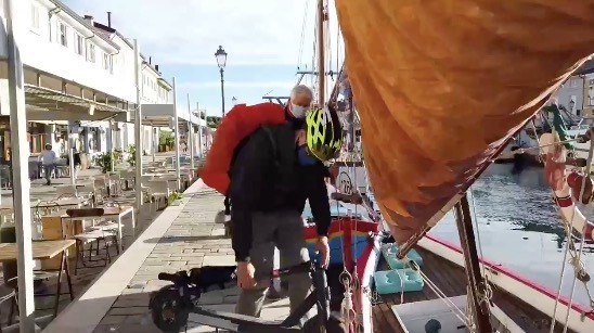 SharingMob's tweet photo. L'evento #lesscars si conclude con il video racconto del viaggio #sostenibile di @iltuocreator Marco Nero Formisano 
#statigreen20 #sharingmobility #KeyEnergy https://t.co/k0Pax2fcek