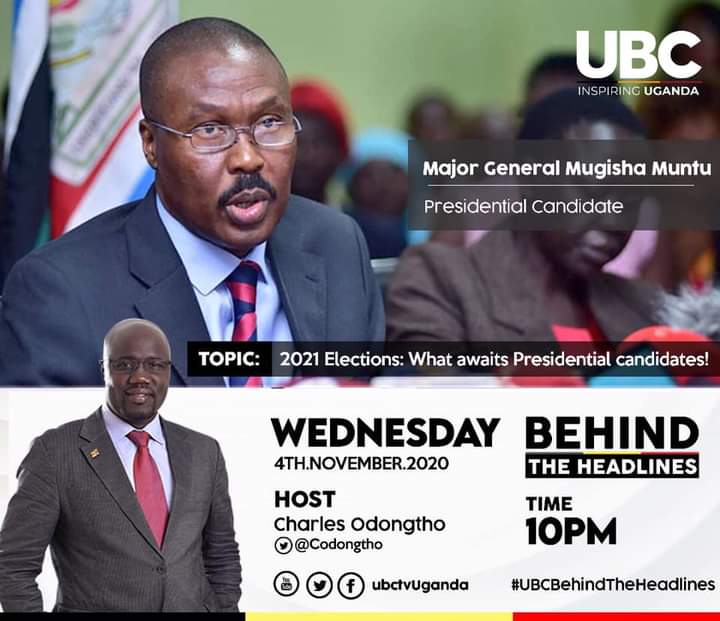 #PresidentMugishaMuntu  will be hosted on @ubctvuganda #BehindTheHeadlines tonight at 10pm. Tune in an watch @mugishamuntu .

#Muntu4UG 
#ChangeYouCanTrust