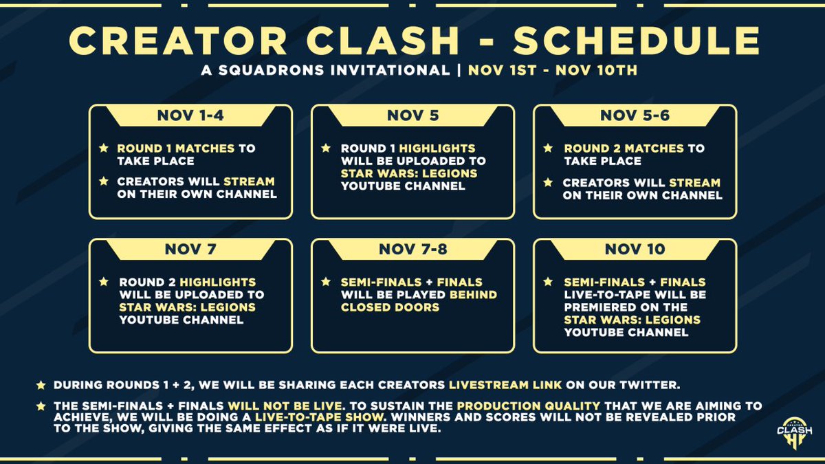 HelloGreedo's tweet photo. Hey! In celebration of the #CreatorClash, I have #StarWarsSquadrons PS4, Xbox, &amp; PC codes to give away!

To enter:

✅Follow @StarWarsLegions
🔁Retweet this
💬Reply to this with your favorite Star Wars game &amp; why it's your favorite

Winner randomly selected in the next few days👍 https://t.co/mw2s9qGbqr