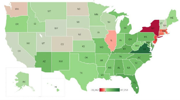 Not the map most are looking for today
 The 10 States That Give More to the Feds Than They Get Back: Connecticut and NY top the list of states whose taxpayers receive the least bang for their buck from the feds.
governing.com/week-in-financ…