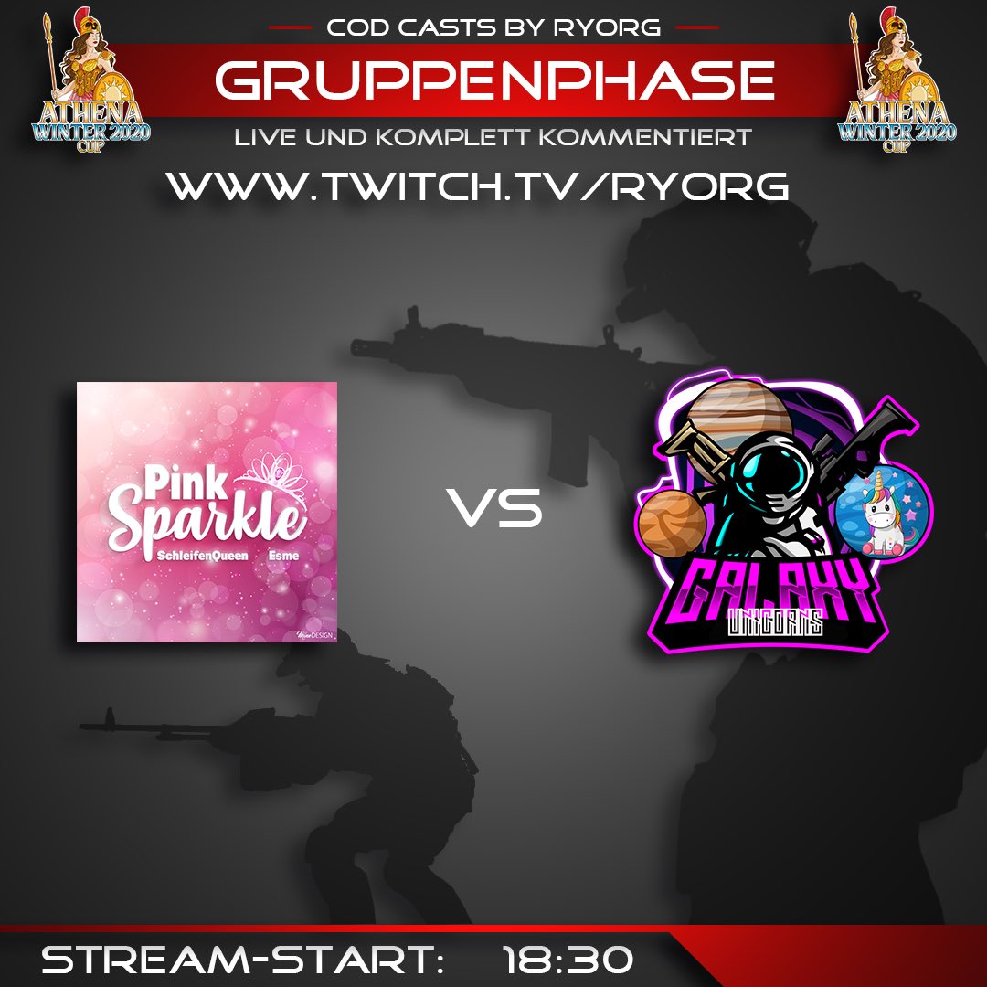 twitch_ryorg's tweet photo. Live at 18:30:
The last #MatchDay in the group-phase of the Athena Winter Cup 2020!
https://t.co/vZumtfD0gx
#eSports #xbox #Playstation #Crossplay #Cup #commentated #CallofDutyModernWarfare #CODMW #Livestream #streaming #StreamingLive #stream #TwitchDE #twitchdeutschland https://t.co/9JLD7amiQT