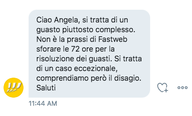 beingthere86's tweet photo. Ok. 
Ma quindi quando venite a riparare il guasto? 
@FASTWEBHelp @FASTWEB https://t.co/lsRSfUWlUm