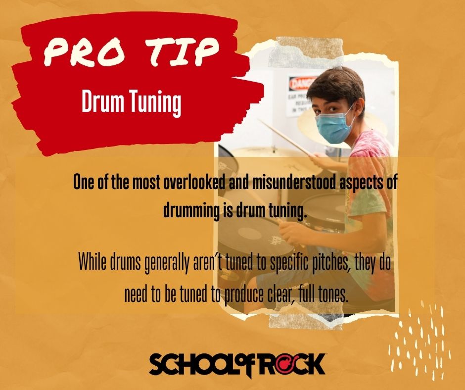 Learn how to tune your drums at schoolofrock.com/resources/drum…
.
.
#drums #percussion #drummer #drumteacher #druminstructor #learntodrum #learntoplaydrums #drumuniversity #drumpractice #drumlesson #drumsdrumsdrums #drumband #drumcommunity #schoolofrock #musicislife #musicschool #musiced