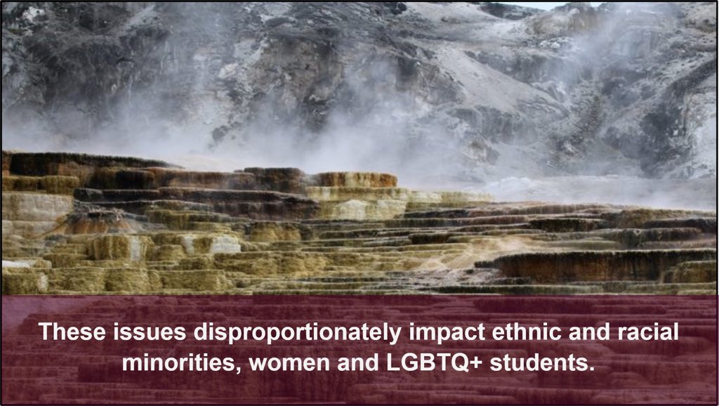 Today I presented a talk on geology fieldwork and inclusivity, specifically on fieldwork culture and the harm in exclusively targeting fieldwork at rugged, able bodied, white men.