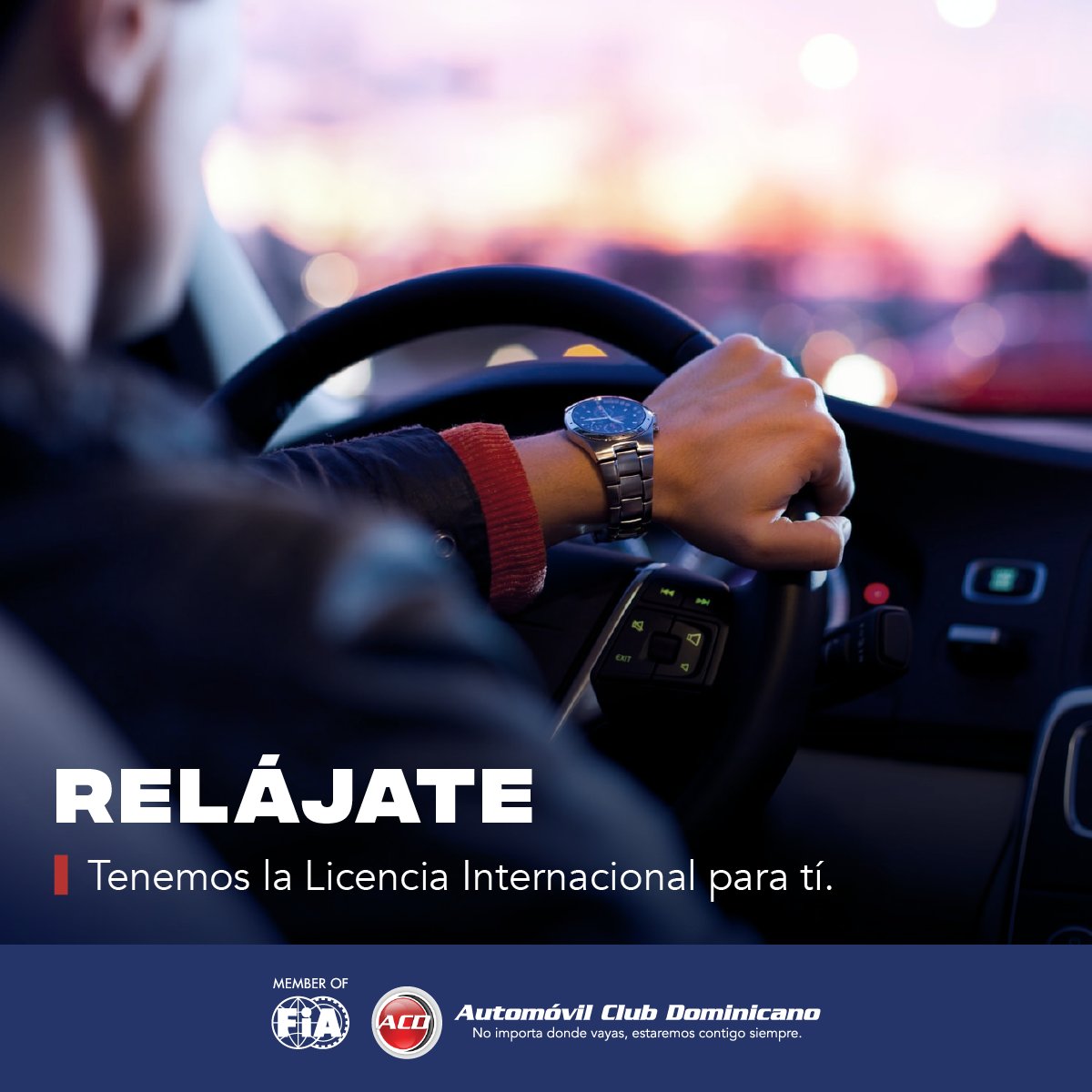 AutomovilClubDo's tweet photo. Ahora puedes conducir legalmente en cualquier parte del mundo con tu Licencia Internacional de Conducir emitida por ACD, la institución autorizada en el país por la FIA con las medidas de seguridad que evitan su falsificación.

🚗 Adquiere la tuya: https://t.co/nDWLifolcT https://t.co/pjK87nYR48