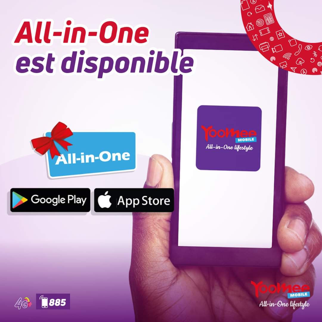 BonasFotio's tweet photo. - ILLIMITÉ 7 JOURS à 5000F
- ILLIMITÉ 30 jours à 10 000F
- ILLIMITÉ 30 JOURS à 35 000F
@yoomeemobilecm a l'internet qu'il faut. Découvrez les nouveaux privilèges de Yoomee dans l'appli "All In One" à télécharger sur AppStore & Playstore https://t.co/l2HR3Apgum
#YoomixCommunity https://t.co/QaWe0BKSYn