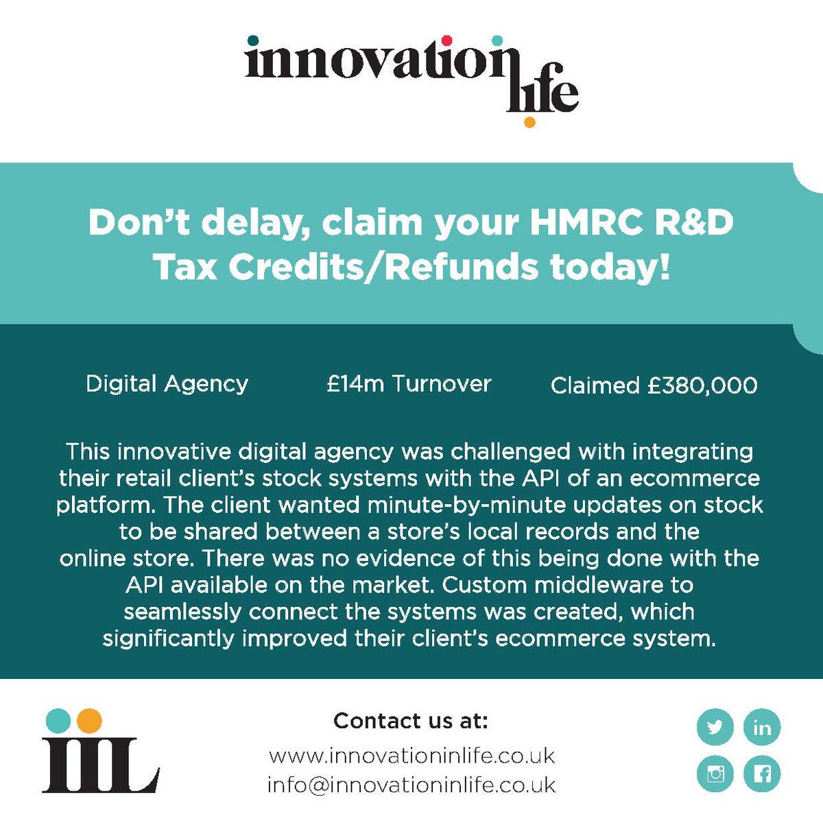 InnovationInLi1's tweet photo. Read our latest success story:

https://t.co/OGf5sN0sIh

#hmrc #TaxRefund #researchanddevelopment #taxcredits #governmentincentive #taxspecialist #steelconstruction  #constructionengineering #architects #civilengineering #innovation #innovationfunding #fundinginnovation https://t.co/uhpNYnH8Ux