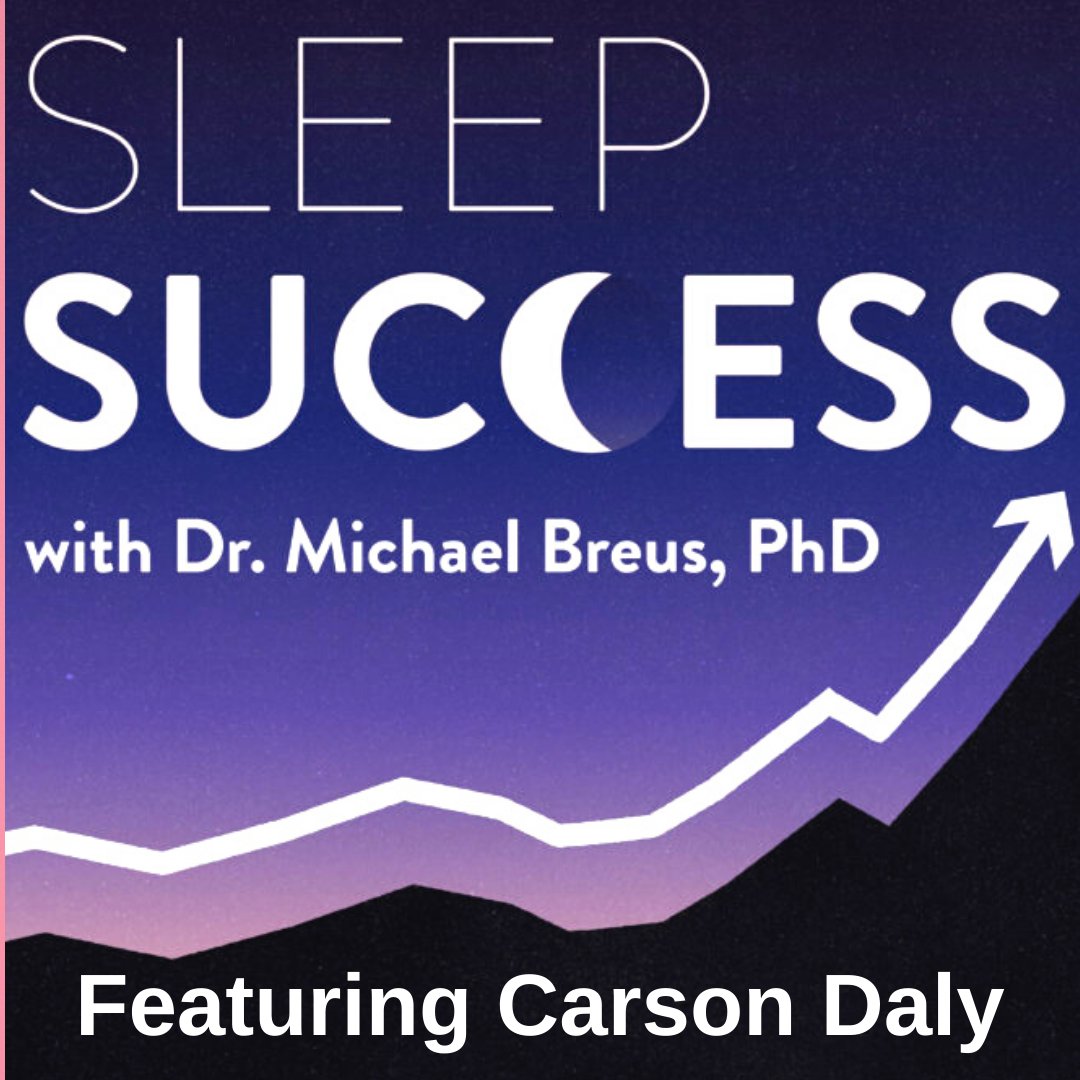 thesleepdoctor's tweet photo. I'm excited to share that my Sleep Success Apple Podcast this week features  Carson Daly! Carson Daly has been on our TV screens for over 20 years, but when it comes to sleep, he is just like the rest of us.
https://t.co/GhlCI1uLgZ 

#sleepsuccess #sleepsuccessstory#applepodcast https://t.co/jesV6HE5ym