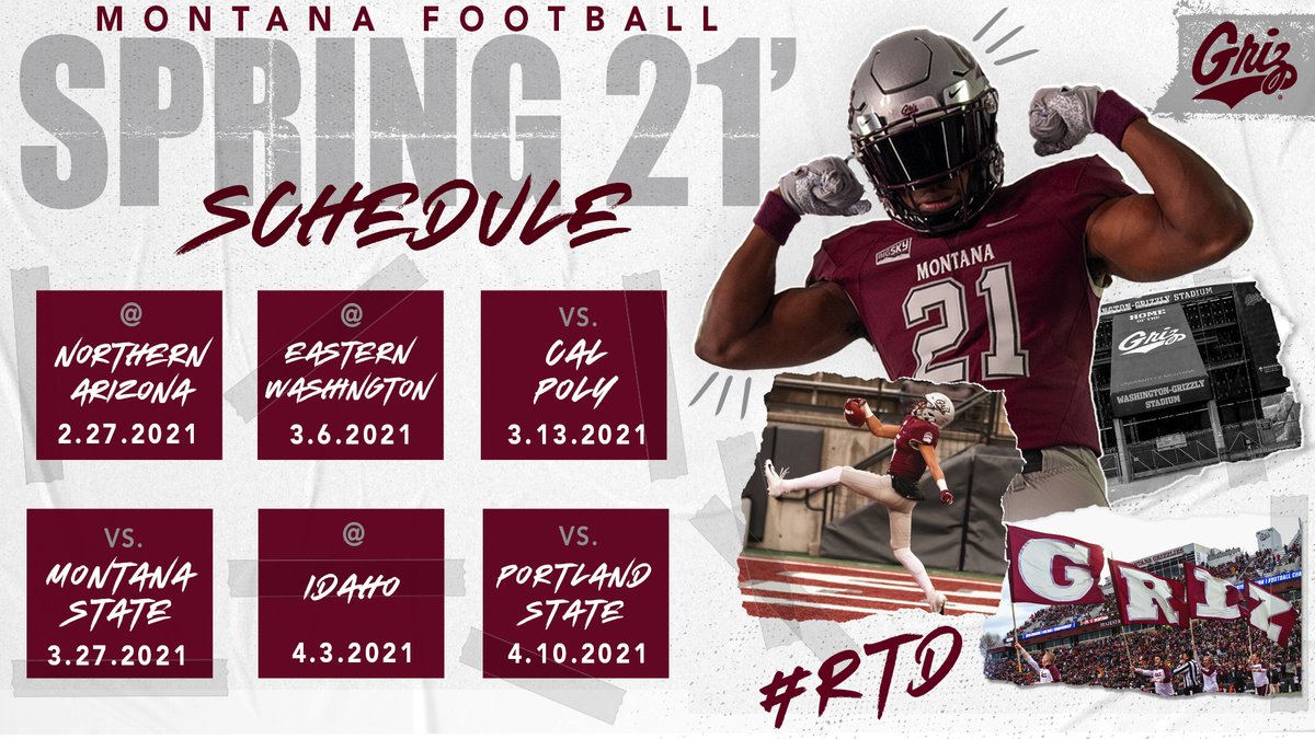 👀 We've got a spring schedule! 

📰➡️ bit.ly/2I2U9tK

#GoGriz #RTD