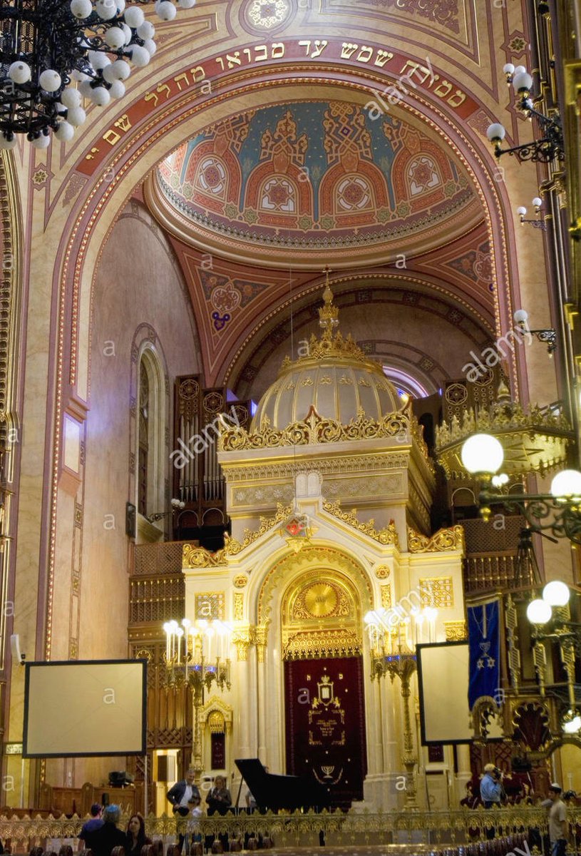 I cant mention the Austro-Hungarian empire without posting Budapest’s epic Gr8 Synagogue 1854-9, the biggest in Europe, & fittingly 4 such a splendiferous city it is absolutely, divinely OTT, a welcome expression of Jewish emancipation that was happening in the Empire @ the time
