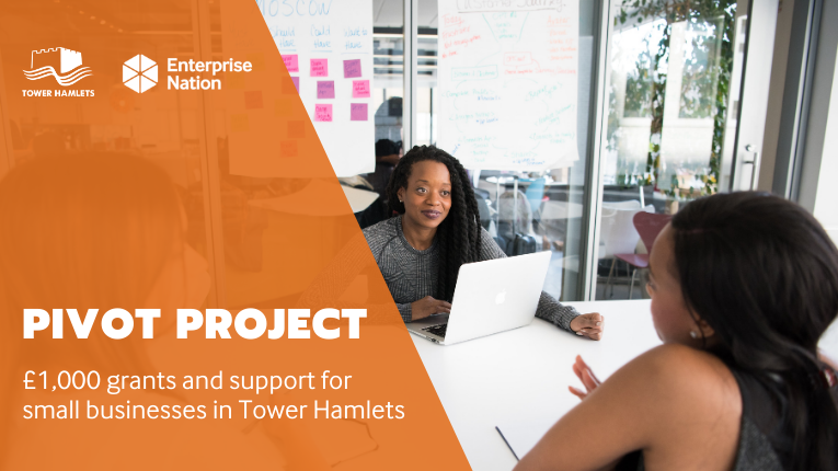 e_nation's tweet photo. The #PivotProject support programme will help 50 Tower Hamlets-based businesses with an action plan, professional advice & equipment worth up to Β£1k π·
The deadline for applications is 27th November: β¨β¨https://t.co/sLOMaz6WKh
@TowerHamletsNow #smallbusiness #covid19 https://t.co/2EjHSYh7CK