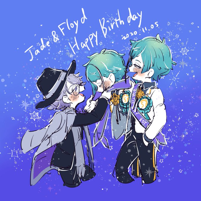 ジェイド リーチ生誕祭のtwitterイラスト作品